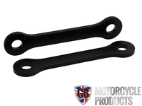Suzuki GSX650F 2007-2015 25Mm Tieferlegung Set, Hundeknochen, AufhäNgung Schwarz