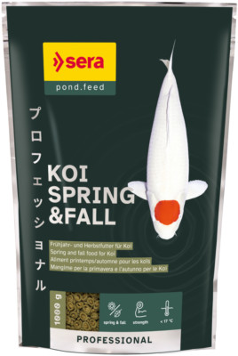 sera Koi Professional Spring & Fall 1kg - Frühjahr Herbstfutter Koifutter