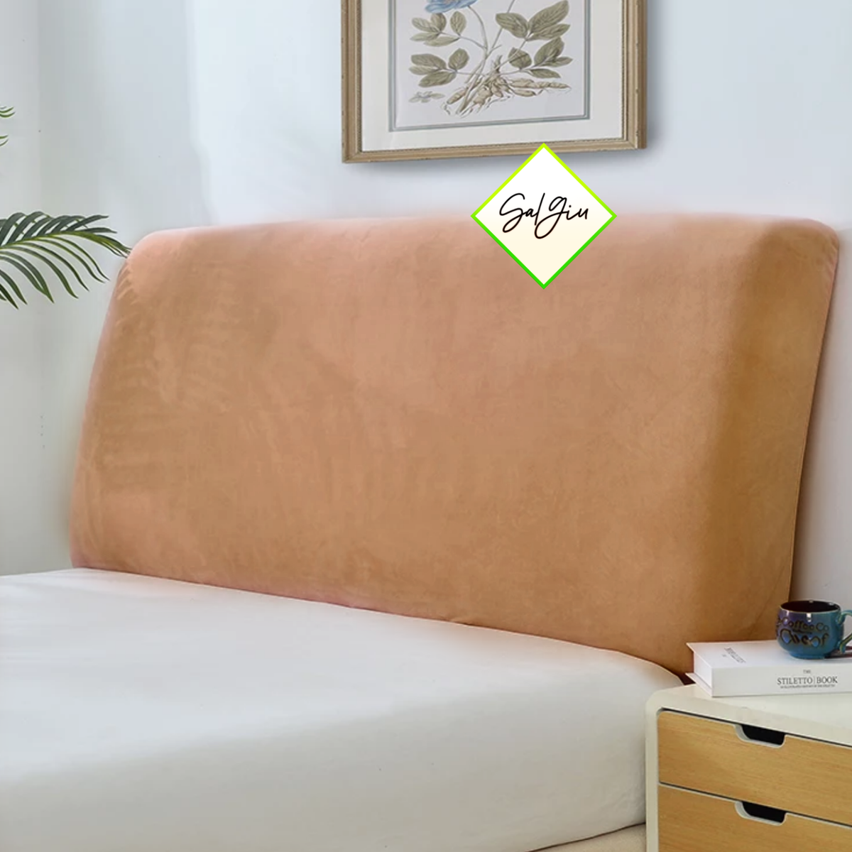 Camera Da Letto Matrimoniale Copri Testata Letto Elasticizzata / Personalizzare La Testiera Del Copri Testata Letto Singolo
