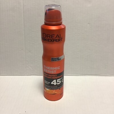 Loreal Men Expert SPRAY Antiperspirant THERMIC RESIST 250 mL NEW 48 Hour Protect