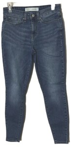 SIGNATURE BY LEVI'S GOLD Women's Junior Mid Rise Skinny Jeans BLUE Size 5 W27 