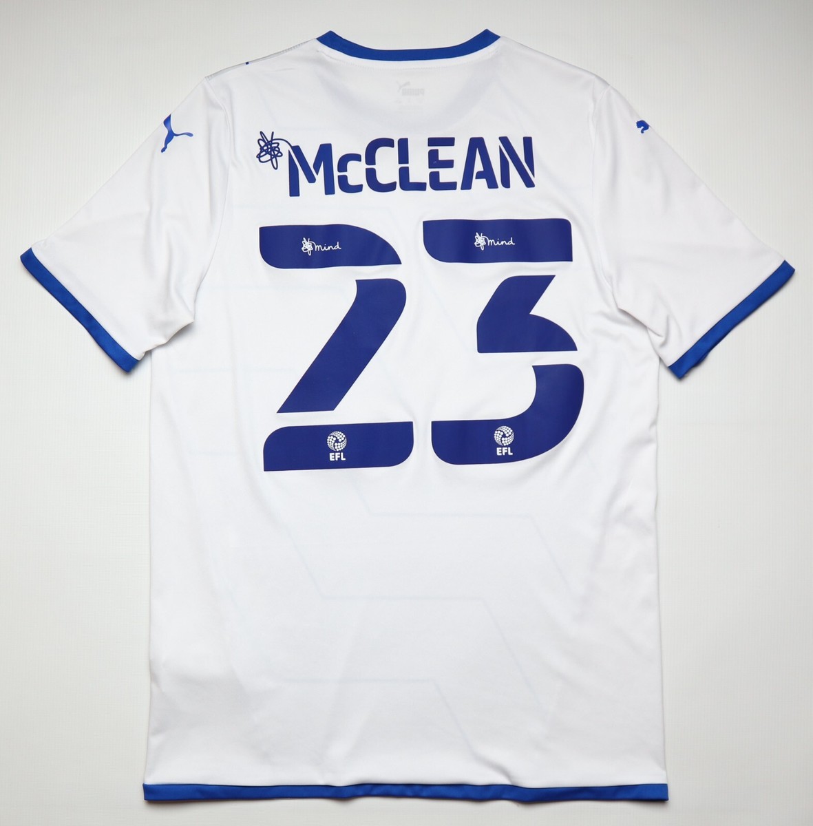 WIGAN ATHLETIC 2021/2022 THIRD 3rd #23 JAMES McCLEAN SHIRT JERSEY