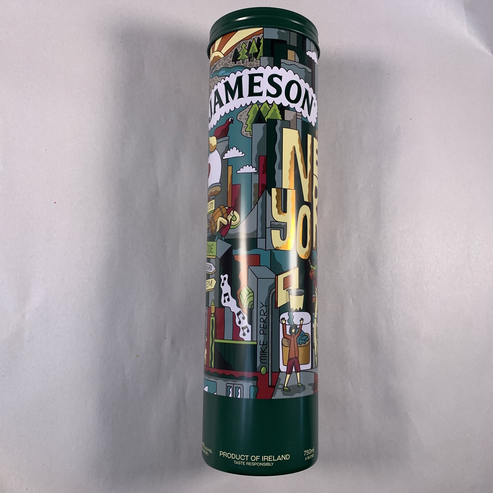 Jameson Irish Whiskey Hat Black and White