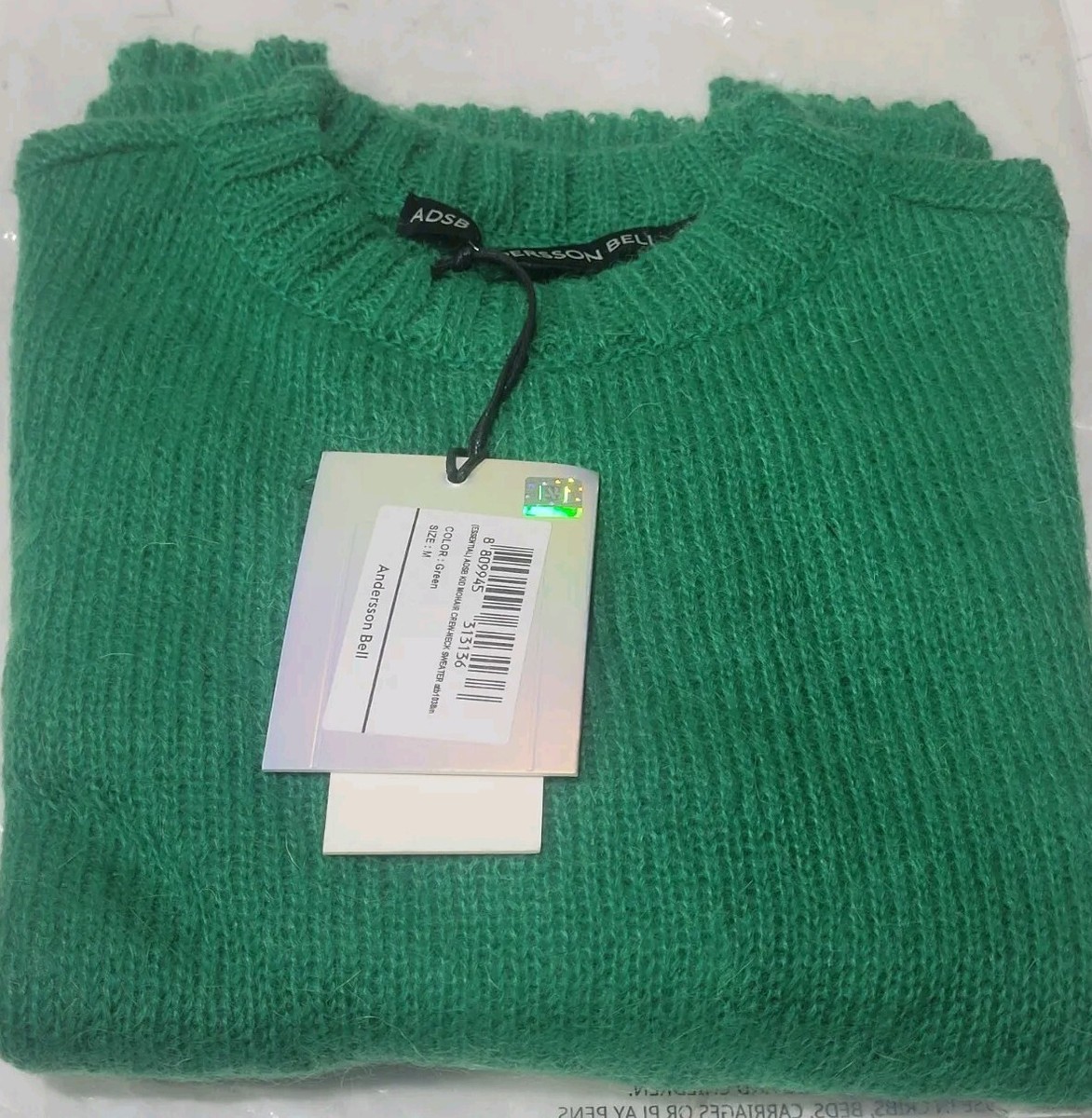 トップス ANDERSSON BELL MOHAIR CREW-NECK SWEATER Anderssen Bell ADSB Essential Kid Mohair Crew Neck