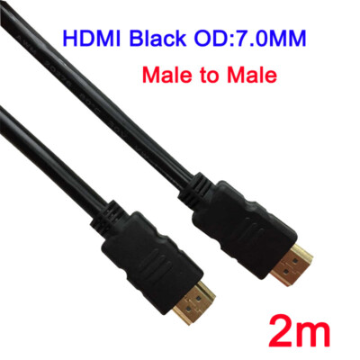 2M 5M High Speed Male-Male HDMI Cable 1.4V 1080P 3D for HDTV XBOX PS3