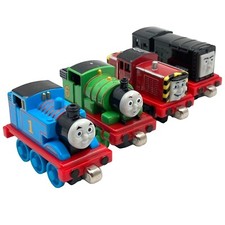 Thomas  Friends Metal Diecast Take N Play Along Lot 4 Trains PERCY DIESEL SALTY