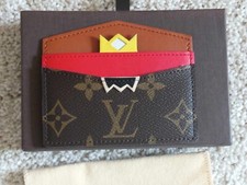 Louis Vuitton Special Edition Card Case Men's Collection Never Used