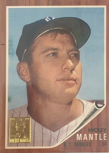 Reprinted 1962 Topps #200 Mickey Mantle