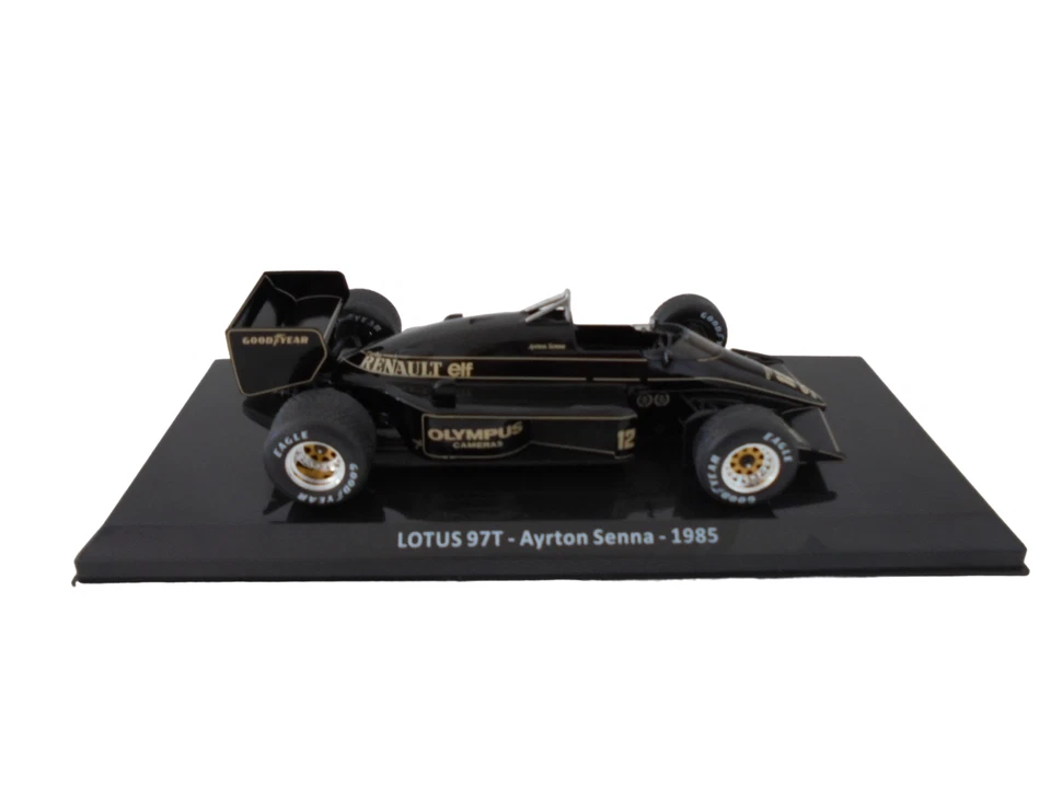 Formule 1 Lotus 97T Ayrton Senna 1985 - 1/24 Voiture F1 Diecast OR062 - Photo 2/4