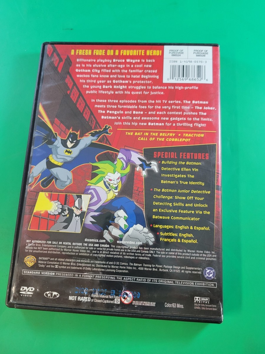 The Batman: Training for Power - Season 1 Vol 1 DVD 12569686526| eBay