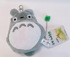 New My Neighbor Totoro Plush Reel Pass Case Card Case Coin Purse, Large size New
