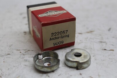 New OEM Briggs & Stratton Genuine Service Part - Spring Anchor 222057 QTY:2