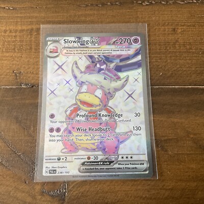 Pokmon TCG Slowking ex Scarlet & Violet - Paldea Evolved 238/193 NM Pack  Fresh | eBay