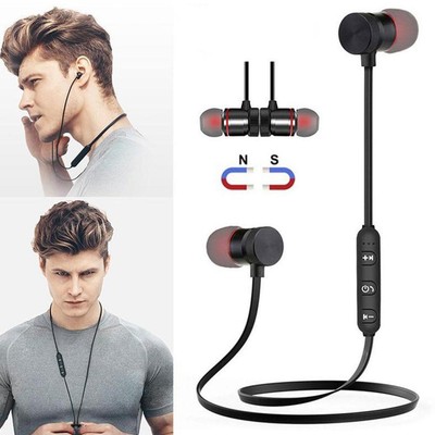 Magnetische In-Ear Kopfhörer Bluetooth-compatible Stereo-Kopfhörer Ohrhörer NEW-