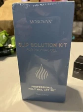 Morovan Slip Solution Kit For Poly Nail Gel Prof Poly Nail Art Set Sealed