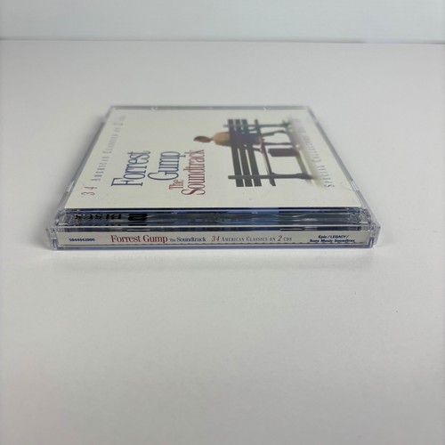 Forrest Gump The Soundtrack 2 Disc CD Free Tracked Postage - Picture 3 of 8