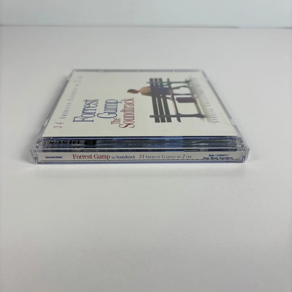 Forrest Gump The Soundtrack 2 Disc CD Free Tracked Postage - Image 3 of 4