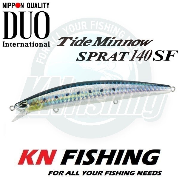 Leurre Duo Tide Minnow Sprat 140SF - Flottant - Avec Grelot - Coloris ADA0025