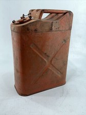 Vintage Red 5 Gallon Gas Jerry Can Jeep Off Road Ratrod