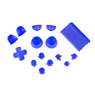 Sony PS4 Playstation 4 Full Button Set - Crystal Blue