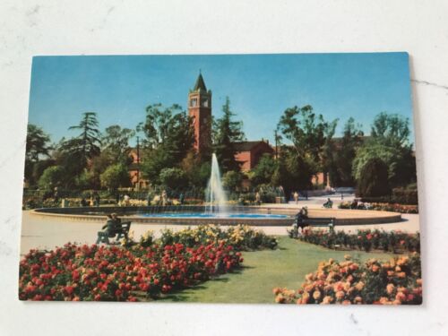 Vtg Postcard - Exposition Park and the University Of Southern CA - free postage