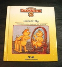 TEDDY RUXPIN BOOK DOUBLE GRUBBY WORLDS OF WONDER - BOOK ONLY