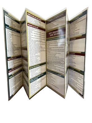 Home Based Business Laminated Foldout Quick Study  8 1/2 X 3 1/2 In