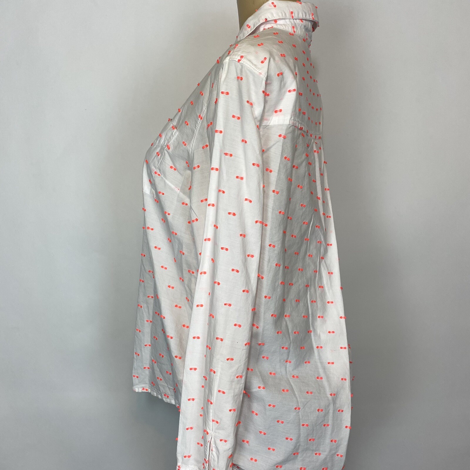 Splendid patterned long sleeve button up Shirt Wo… - image 10