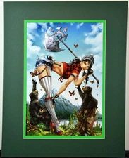 CALIE Wonderland PRINT PROFESSIONALLY MATTED Jamie Tyndall