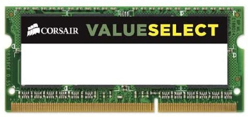 Corsair 8GB DDR3L 1600MHz 2x4GB SO-DIMM Notebook RAM CAS 9 1.35V 204-pin Grün - Immagine 2 di 2