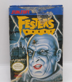 Fester's Quest (Nintendo Entertainment System, 1989) Box + Cartridge Tested nes
