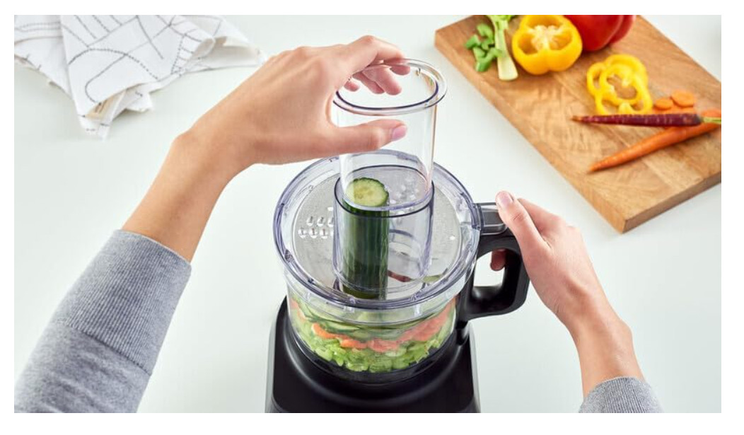 Braun FP3211 Easy Prep 8 Food Processor,Silver