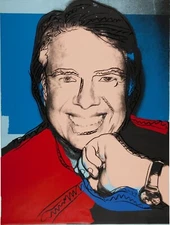 ANDY WARHOL Pop Art Poster or Rolled Canvas Print "Jimmy Carter II" President