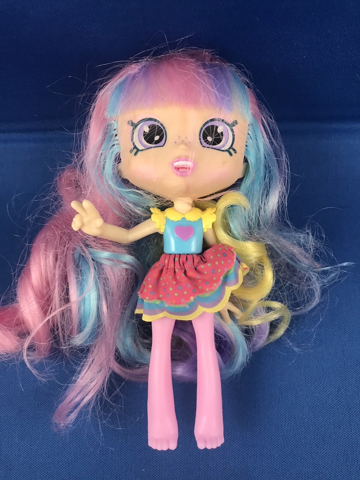 (1211)     Shopkins Shoppies Rainbow Kate 5" Doll