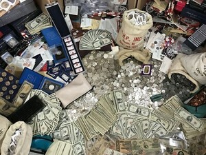 90% SILVER Rare US Estate Coin Lot Gold Bills Buffalo Nickel Proof Collection 25