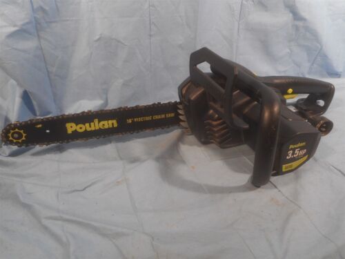 Poulan 16" Electric Chain Saw 3.5 HP 120 volt, used estate find working.