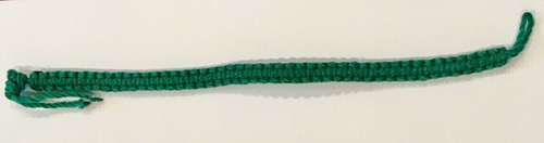 Handgefertigtes mexikanisches Fadenarmband - grün - Bild 1 von 3