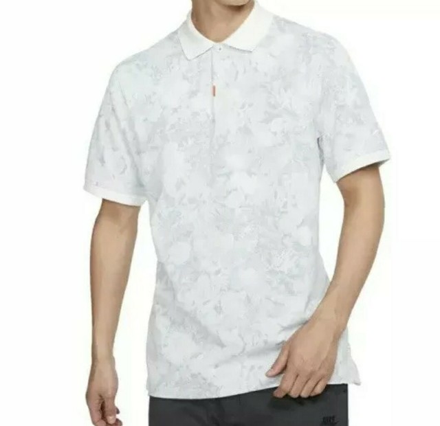 nike golf polo floral
