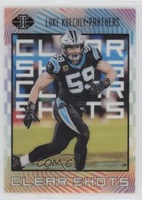 2019 Panini Illusions Clear Shots Black 18/25 Luke Kuechly #CS-LK 0c2