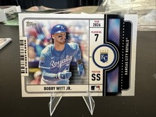 2026 Topps Big Ticket Player  Bobby Witt Jr. BTP-16 Kansas City Royals