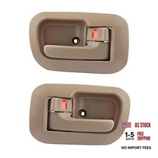 2Pcs Interior Door Handle Inside Front Left Right Driver Passenger Side
