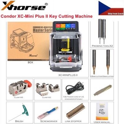 NEW Xhorse Condor XC-Mini Plus II 2nd Support Auto Motorbike Household Key Blank