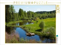 Calvendo Puzzle Zemaitija National Park | 1000 Pieces, Finished Size 25.2 × 18.9