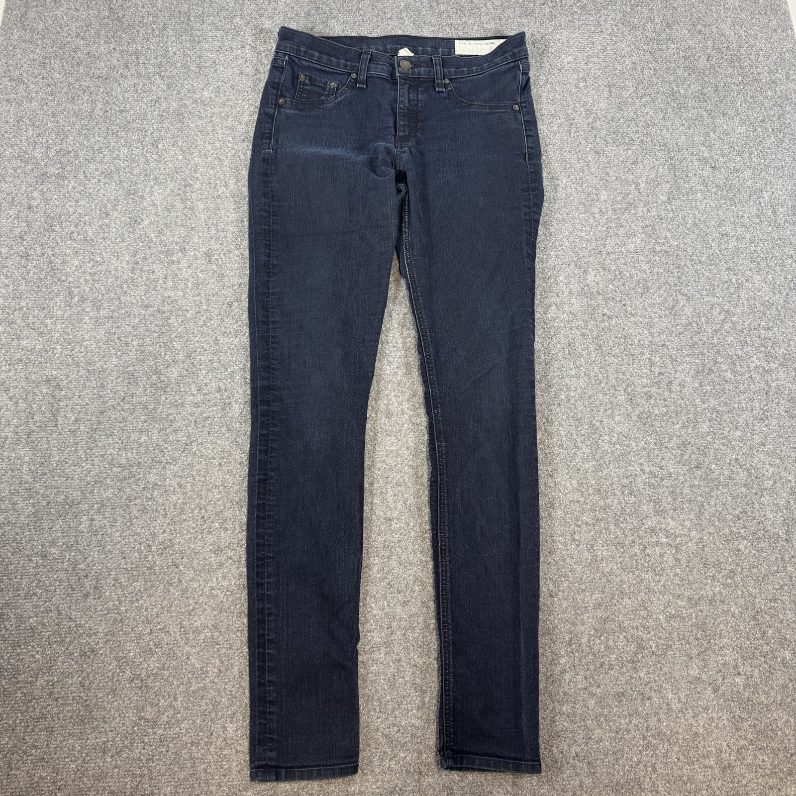 Rag & Bone Jeans Womens 28x30.5 Midnight Blue The Legging Stretch Skinny
