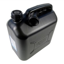 Benzinkanister 20L Kunststoff schwarz UN-geprüft Reservekanister