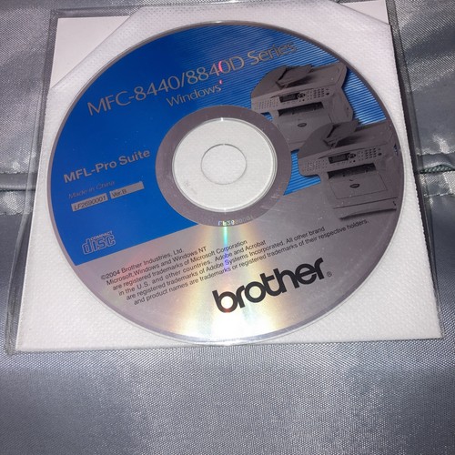 Brother MFC-8440/8840D DCP-8040/8045D Driver Utilities CD WINDOWS OS MFL-Pro Ste