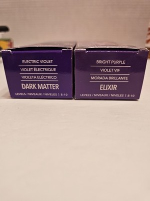 Pulp Riot Semi Permanent Haircolor Dark Matter And Elixir 2pk- Both 4oz Tubes