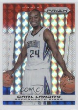 2013-14 Panini Prizm Red White & Blue Mosaic Prizm Carl Landry #6 0c2