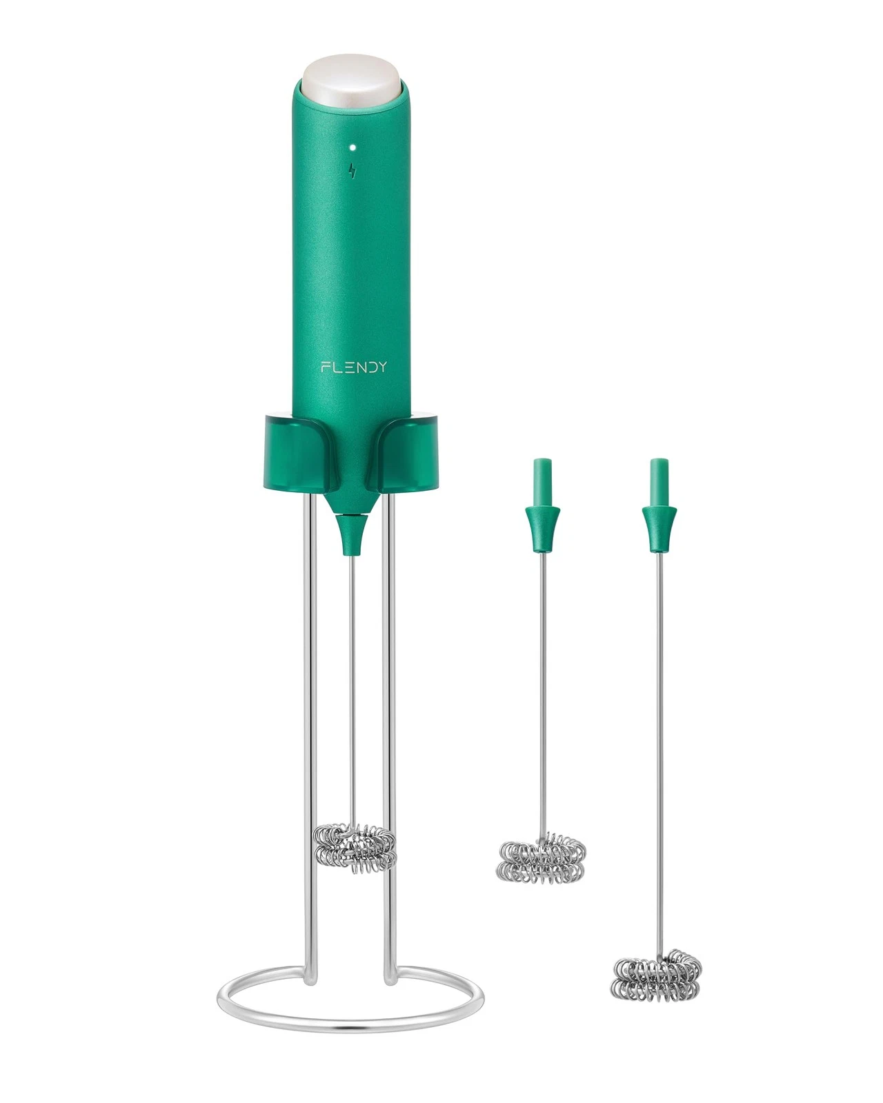 Rechargeable Milk Frother Handheld, Coffee Frother Handheld with USB-C Chargi...
