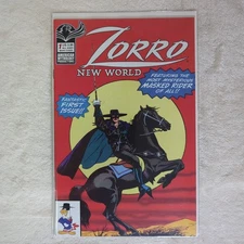 Zorro New World #1 Regular Mario Capaldi Cover 2021 American Mythology Comic